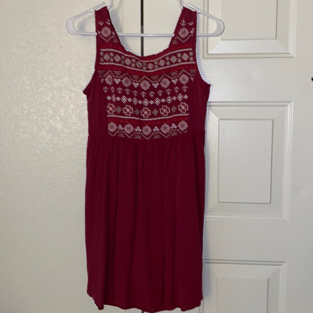 Coco + Jamieson sleeveless shirt dress size small